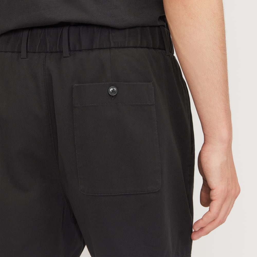 The Pull-On Performance Chino 5 Short | Black - Image 5