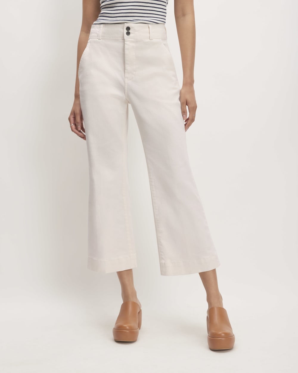 The Organic Kick Flare Pant | Bone