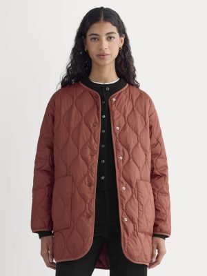 The Quilted Liner | Merlot