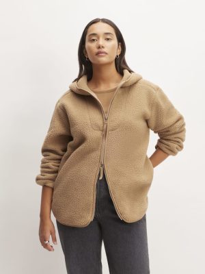 The ReNew Fleece Full-Zip Hoodie | Tiger's Eye