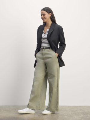 The Phoebe Trouser | Sage Green