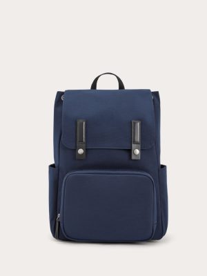 The Canvas Backpack | Navy
