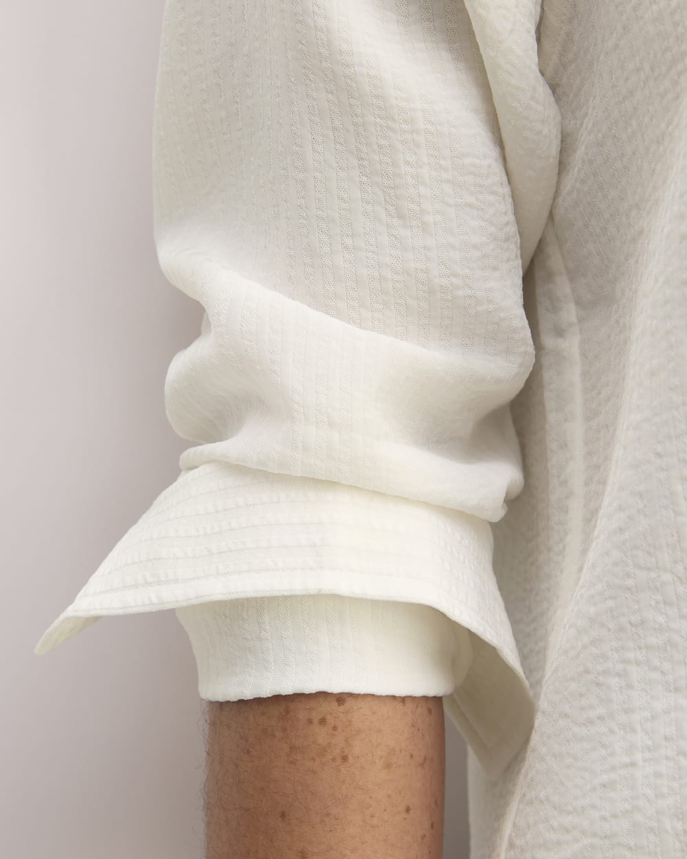 The City Stripe Relaxed Shirt | Bone - Image 5