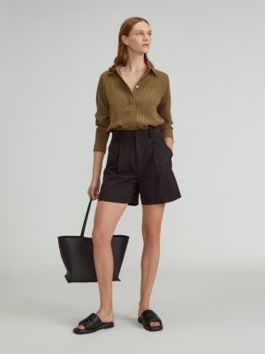 The Draper Short in Buttersmooth | Black