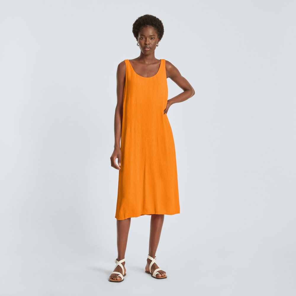 The Naia? Ripple Tank Dress | Turmeric - Image 2