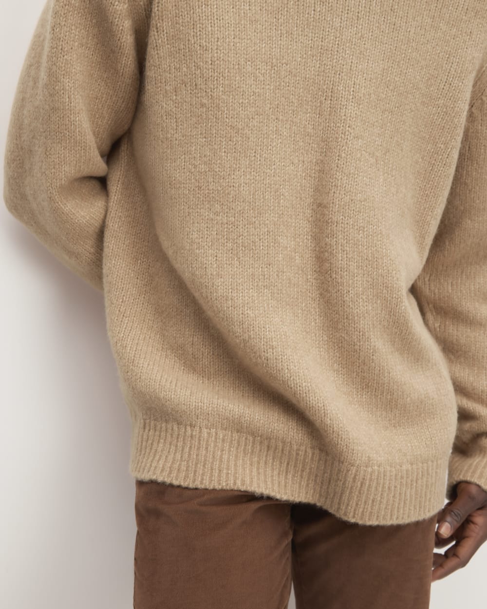 The Cloud Crewneck Sweater | Tiger's Eye - Image 5