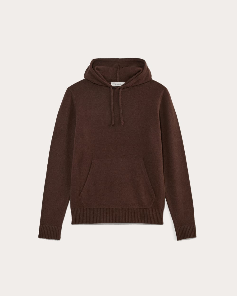 The Felted Merino Hoodie | Heather Mahogany - Image 2