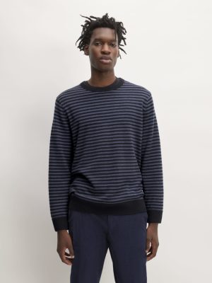 The Grade-A Cashmere Crew | Indigo / Dark Navy