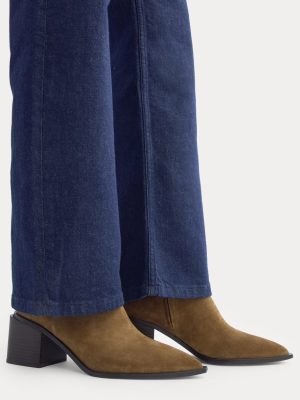 Studio Block Heel Boot | Russet