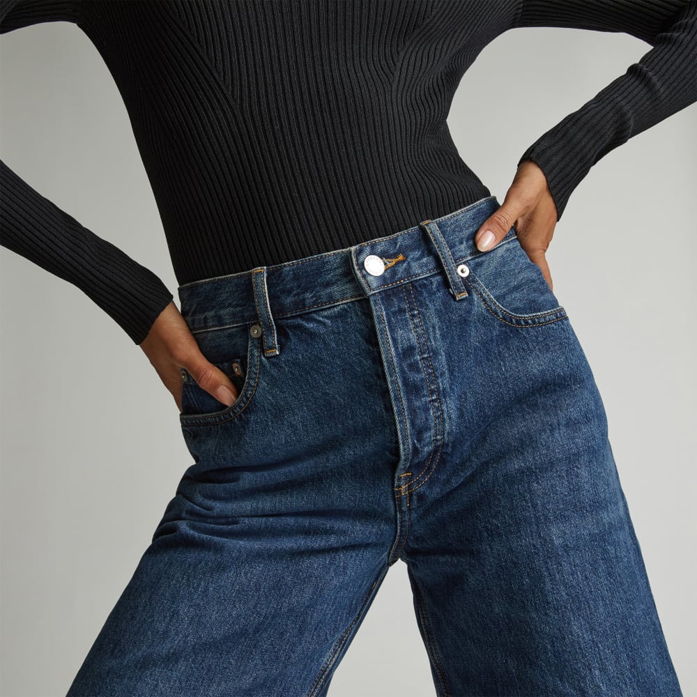 The Way-Wide Crop Jean | Iznik Ink - Image 5