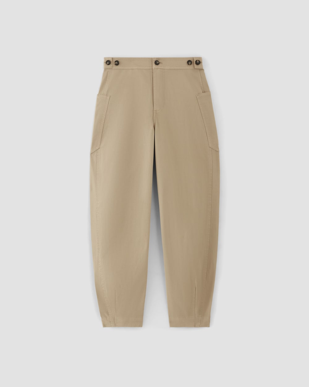 The Barrel Pant | Trench Coat Khaki - Image 2