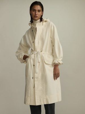 The Canvas Organic Cotton Parka | Bone