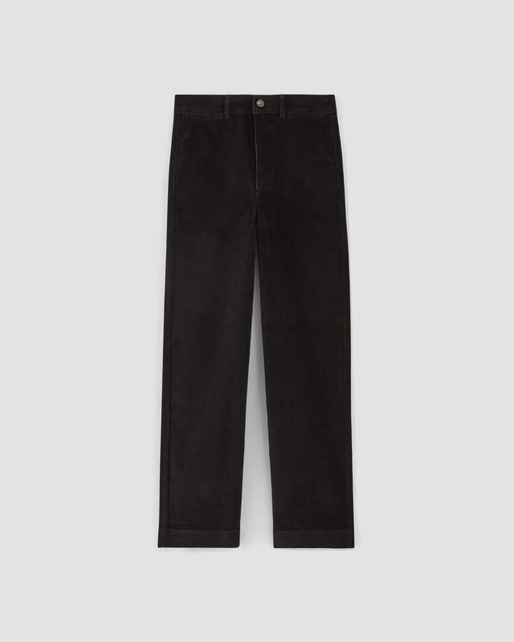 The Corduroy Wide-Leg Pant | Black - Image 2
