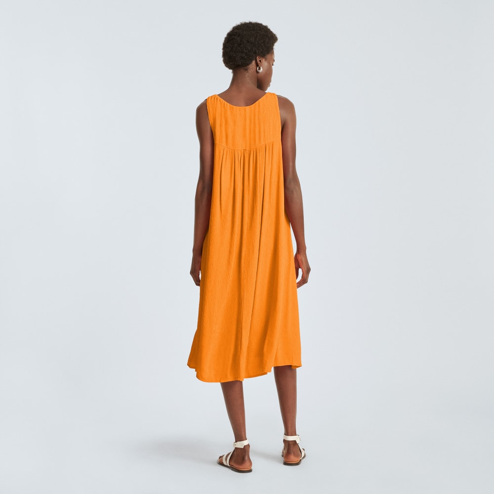 The Naia? Ripple Tank Dress | Turmeric - Image 3