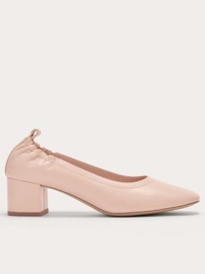 The Day Heel | Pale Pink