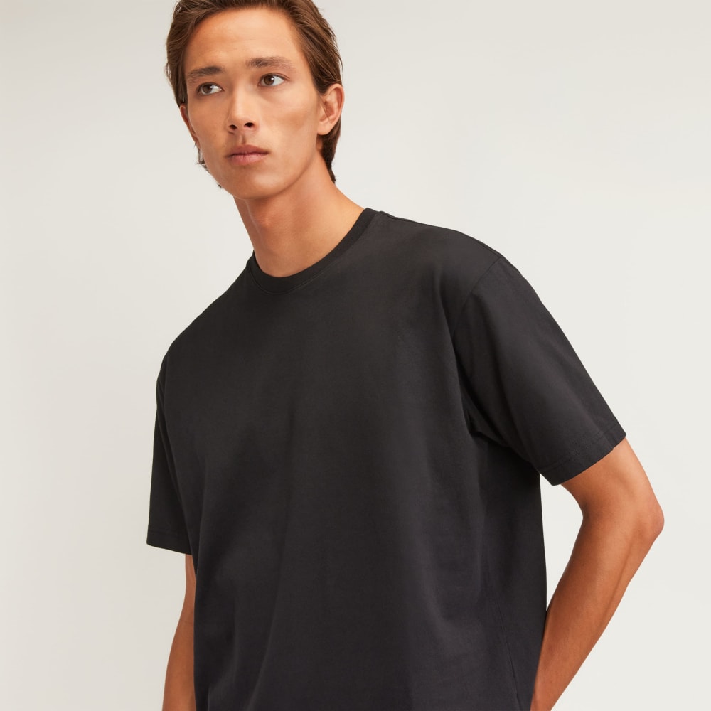 The Premium-Weight Relaxed Crew | Uniform | Black - Image 4