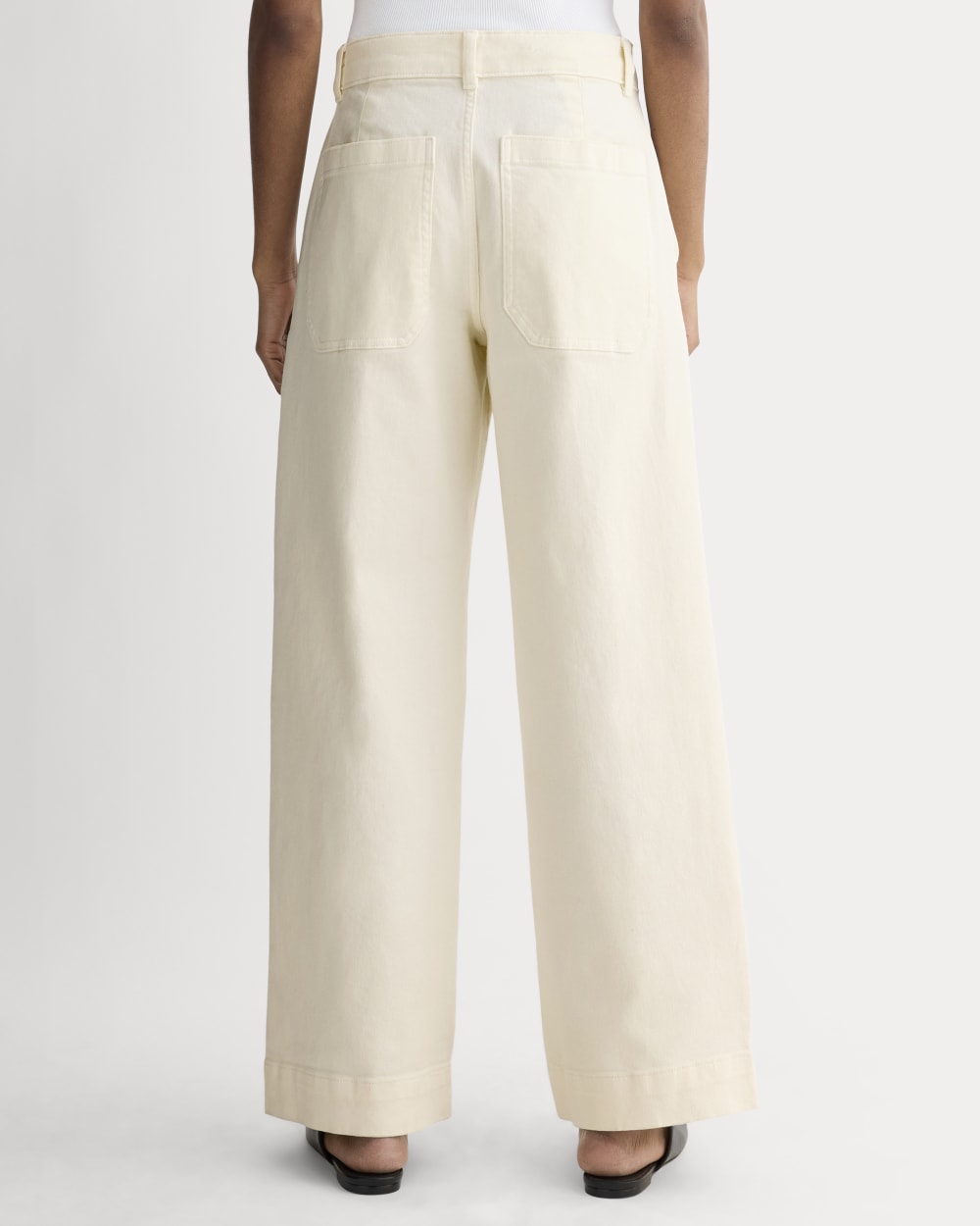 The Utility Wide-Leg Pant | Bone - Image 6