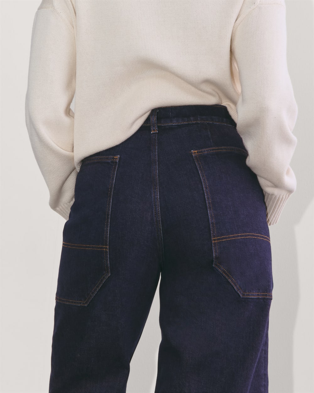 The Way-High® Gardener Cropped Jean | Deep Rinse - Image 6