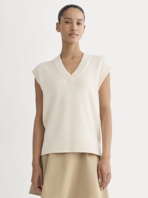 The Boxy Vest in Everyday Cotton | Canvas