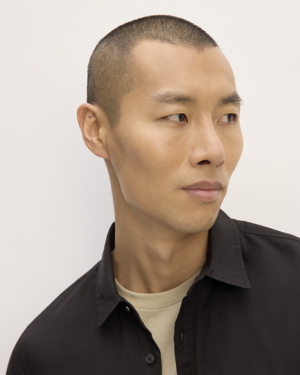 The Supima? Short-Sleeve Poplin Shirt | Black - Image 4