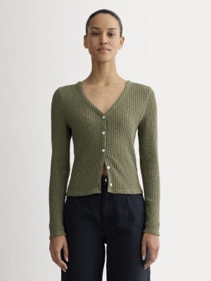 The Cozy Rib Cardigan | Kalamata