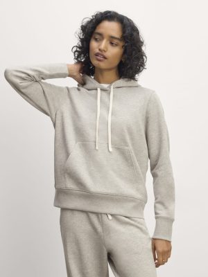 The Off-Duty Terry Hoodie | Heathered Grey