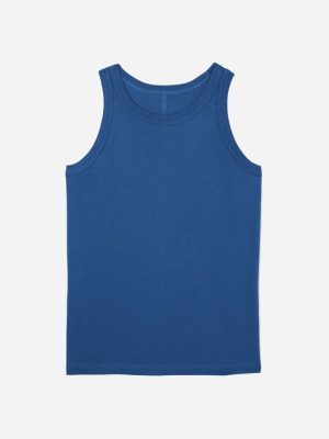 The Tank in Essential Cotton | Deep Blue