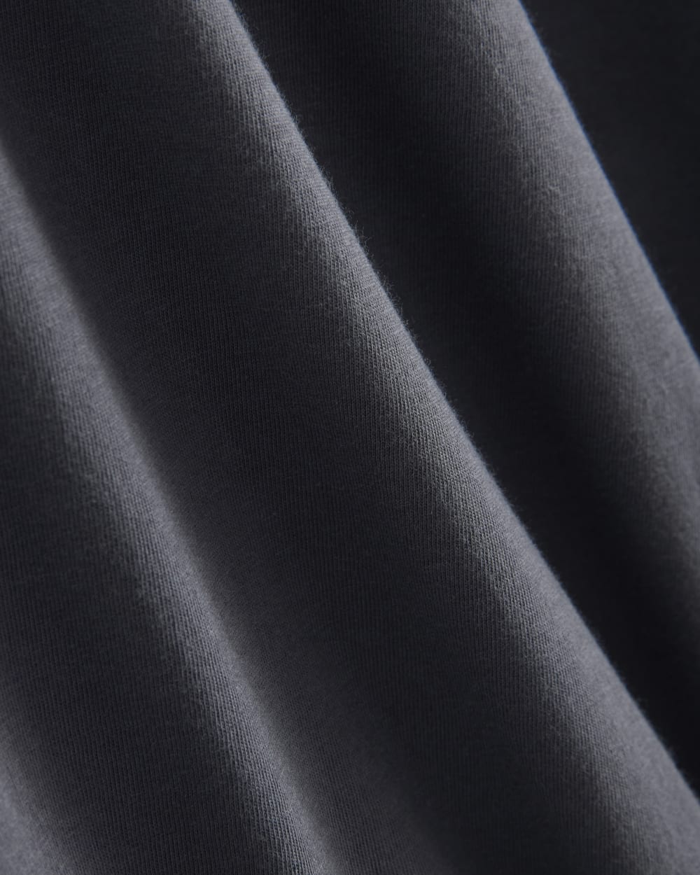 The Essential Organic Long-Sleeve Tee | Graphite - Image 5