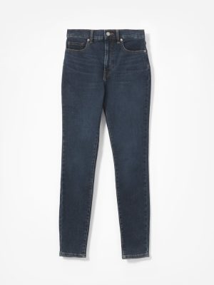 The Authentic Stretch High-Rise Skinny | Dark Blue Wash | 28.5 Inseam