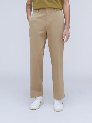 The Wide Leg Performance Chino | Ice