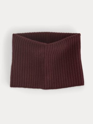 Cashmere Snood | Burgundy