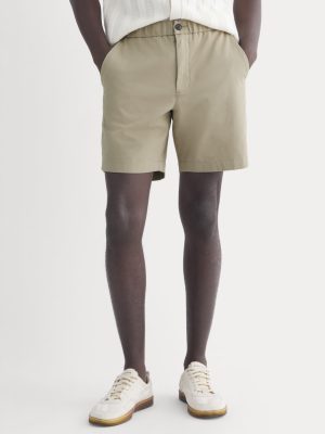 The Pull-On Performance Chino Short | Trench Coat Khaki