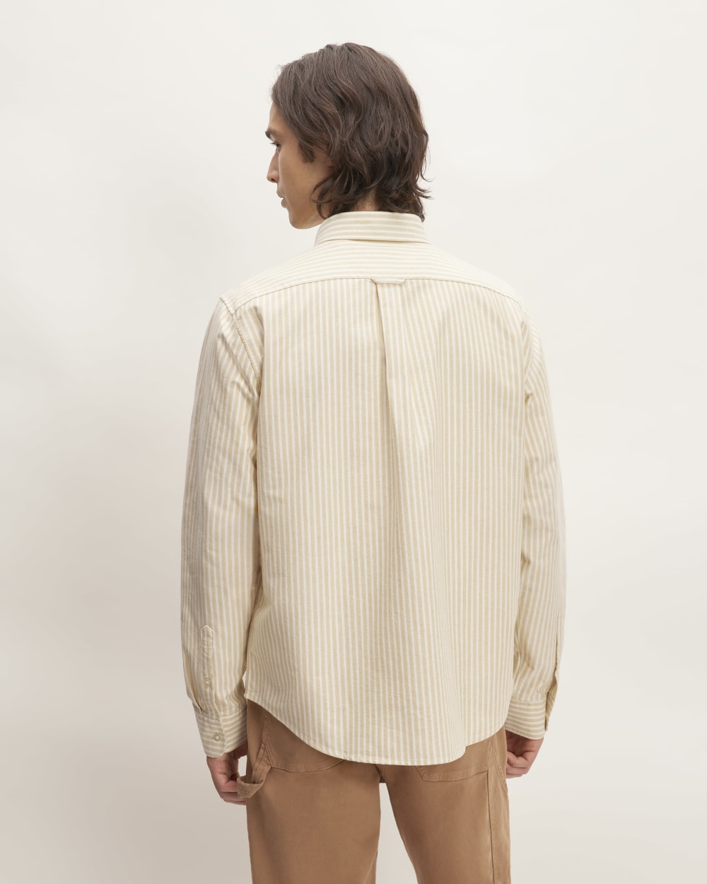 The Classic Oxford Shirt | Bone / Honey | Tall - Image 6