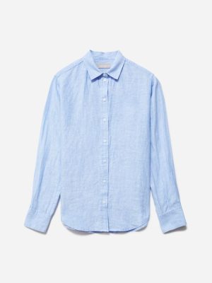 The Must-Have Shirt in Linen | Classic Blue