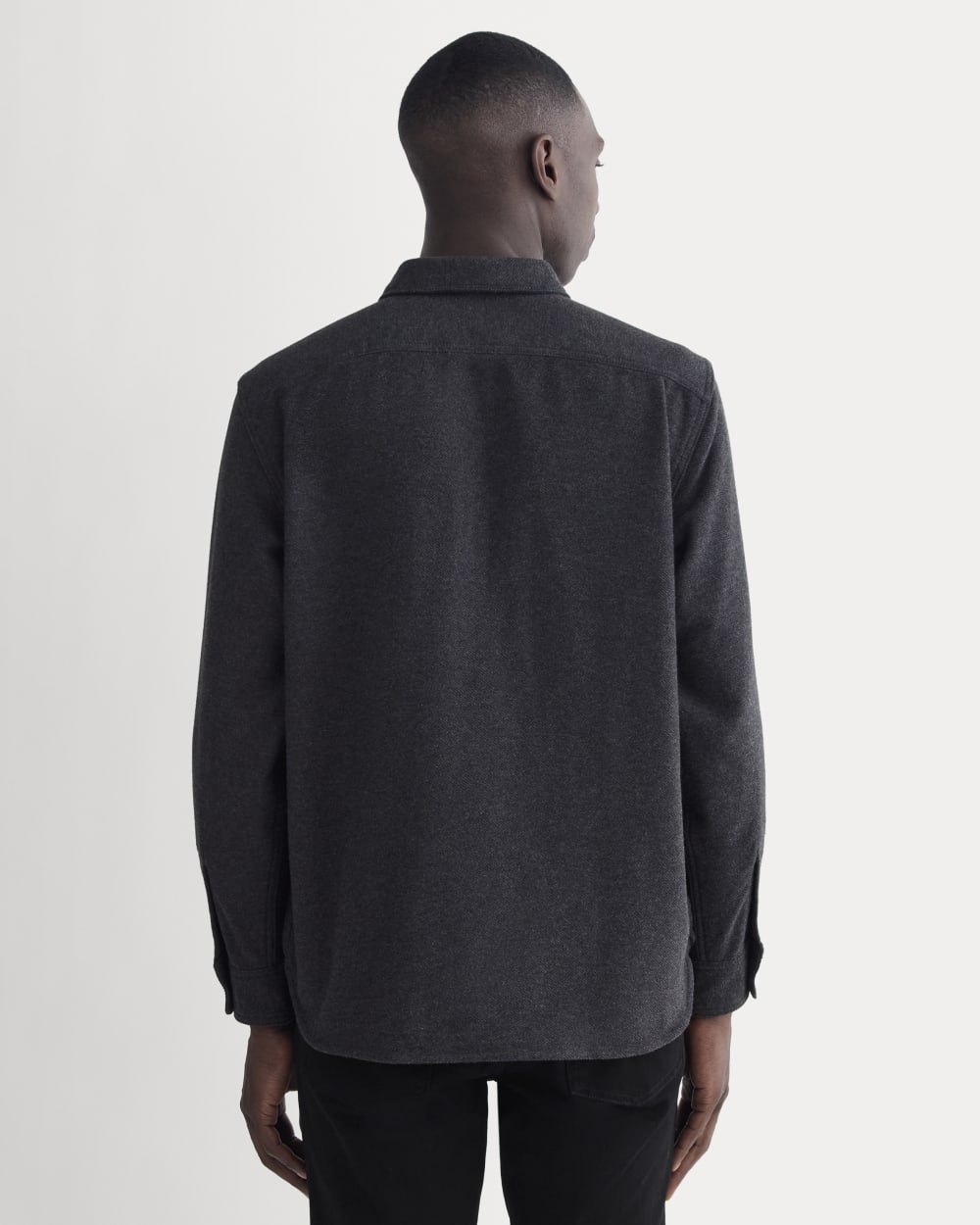 The Heavyweight Overshirt | Uniform | Charcoal Heather - Image 5