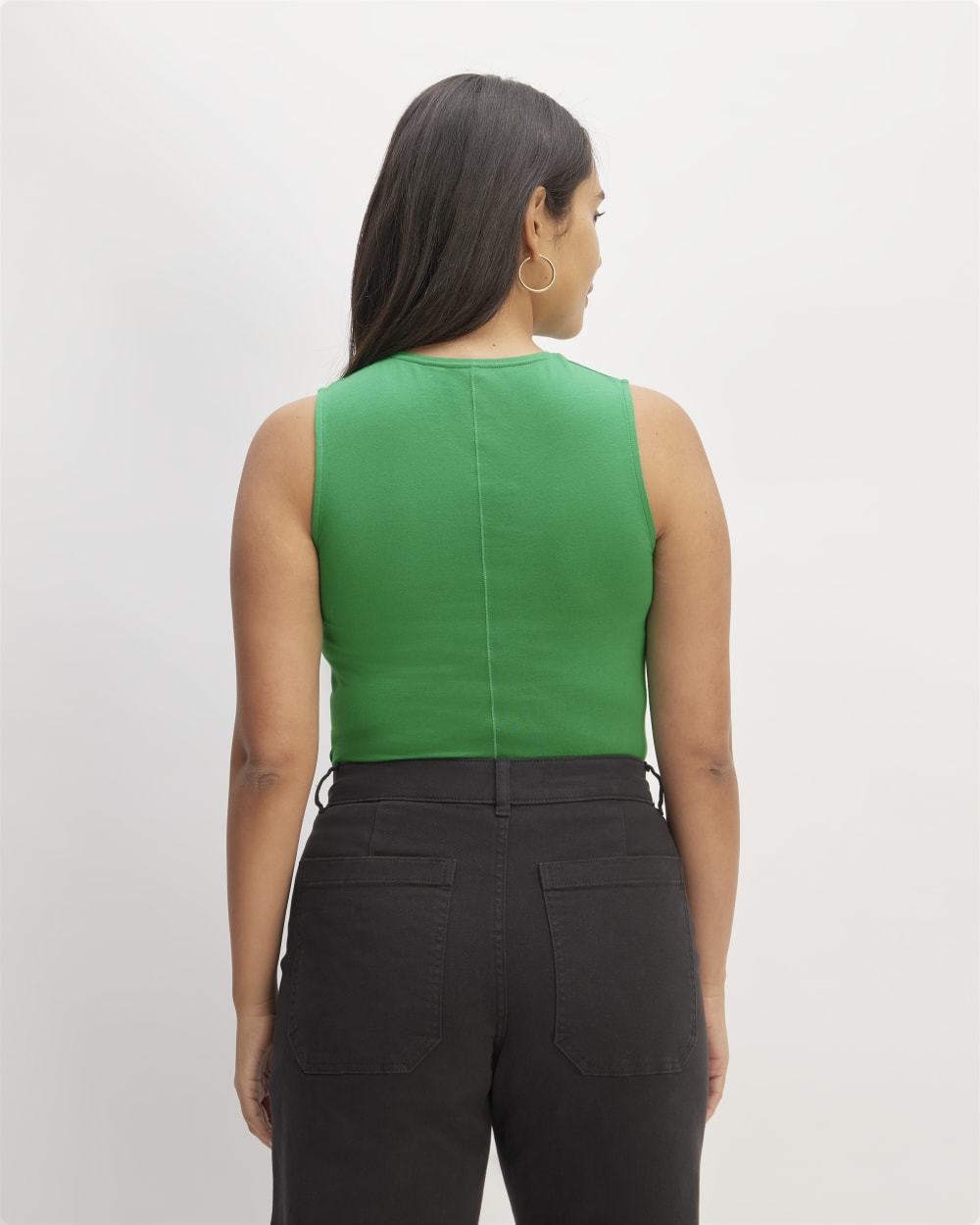 The Supima® Form Tank | Grass Green - Image 4
