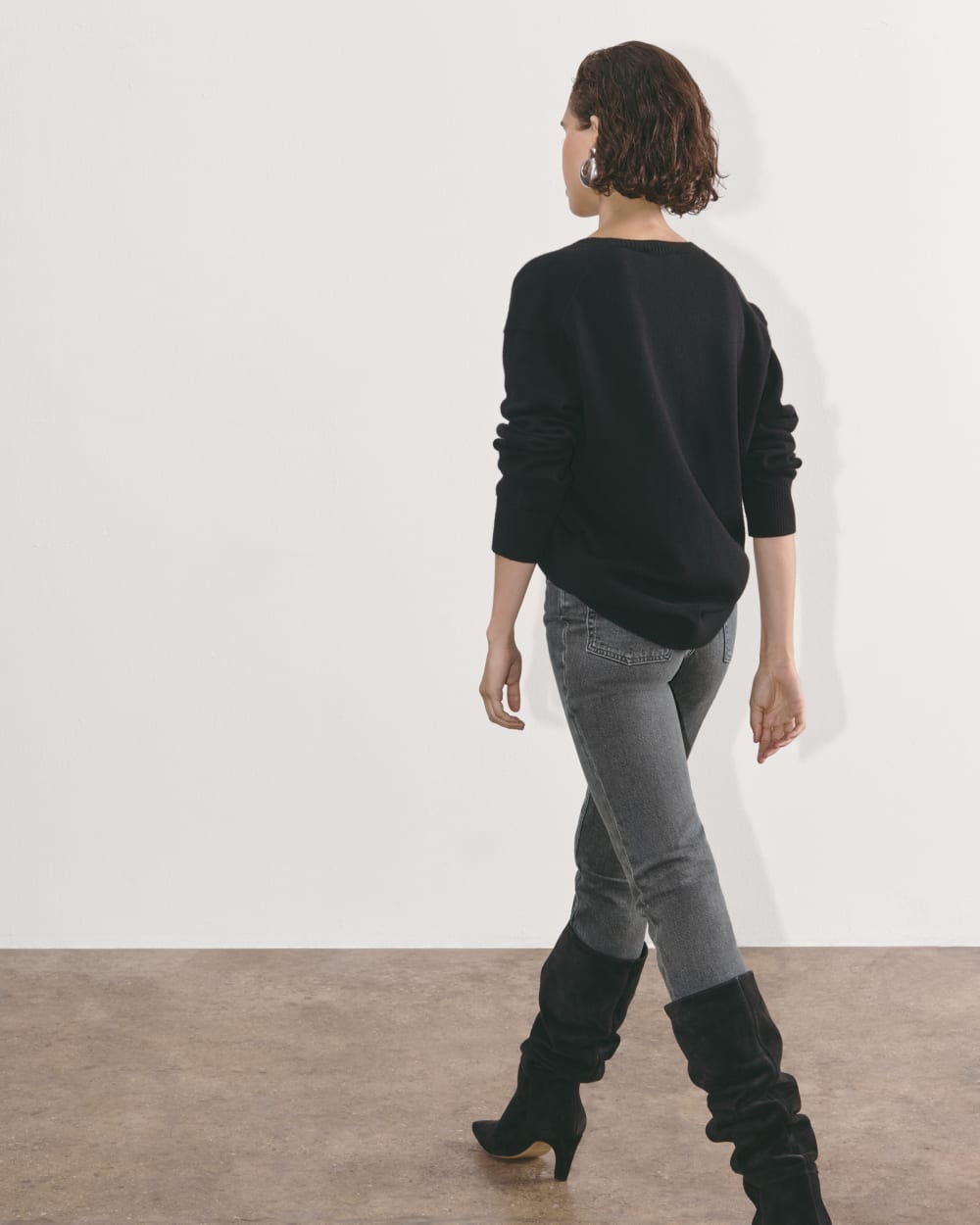 The Original Cheeky® Jean | Washed Charcoal | 28.5 Inseam - Image 5