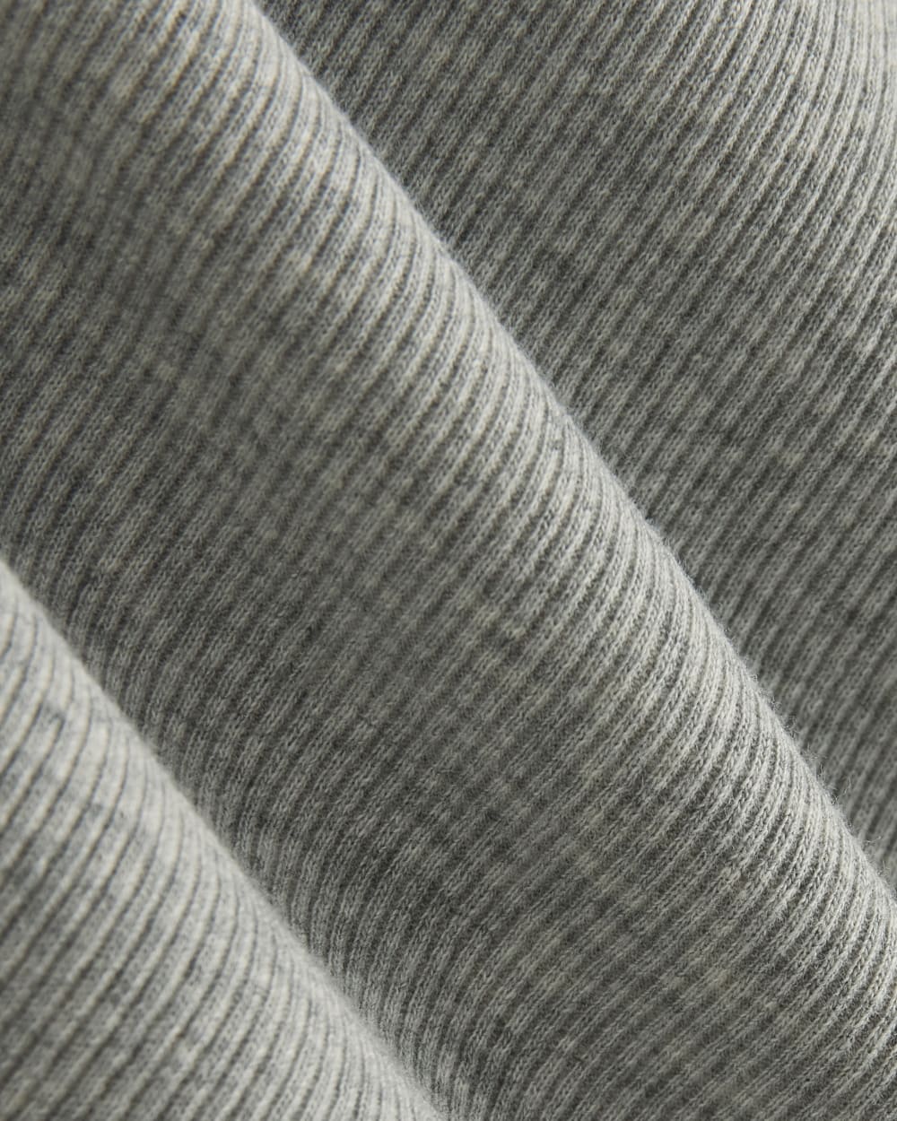 The Luxe Rib Funnel-Neck Tank | Heathered Grey - Image 6