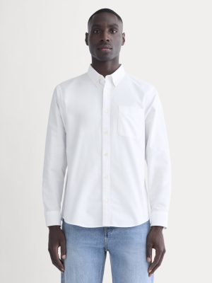 The Slim Oxford Shirt | White | Standard