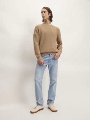 The Authentic Straight Jean | Sun Faded Blue