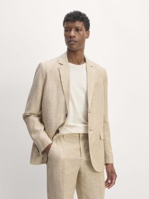 The Linen Blazer | Cornstalk Chambray