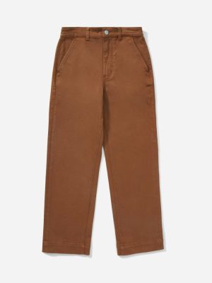 The Straight-Leg Crop | Cocoa Brown | Short