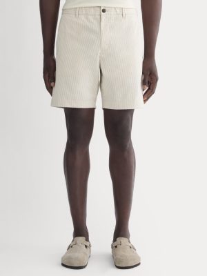 The Seersucker Short | Trench Coat Khaki / Natural