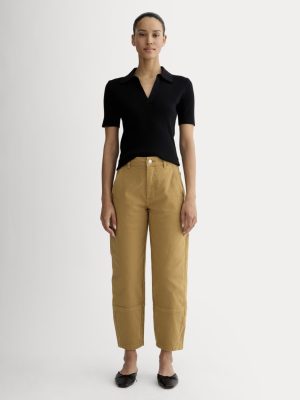 The Utility Barrel Pant | Oak Brown | Regular