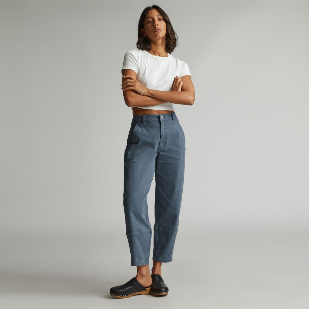 The Utility Barrel Pant | Faded Blue | Regular - Image 6