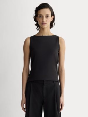 The Form Boatneck Tank | Black