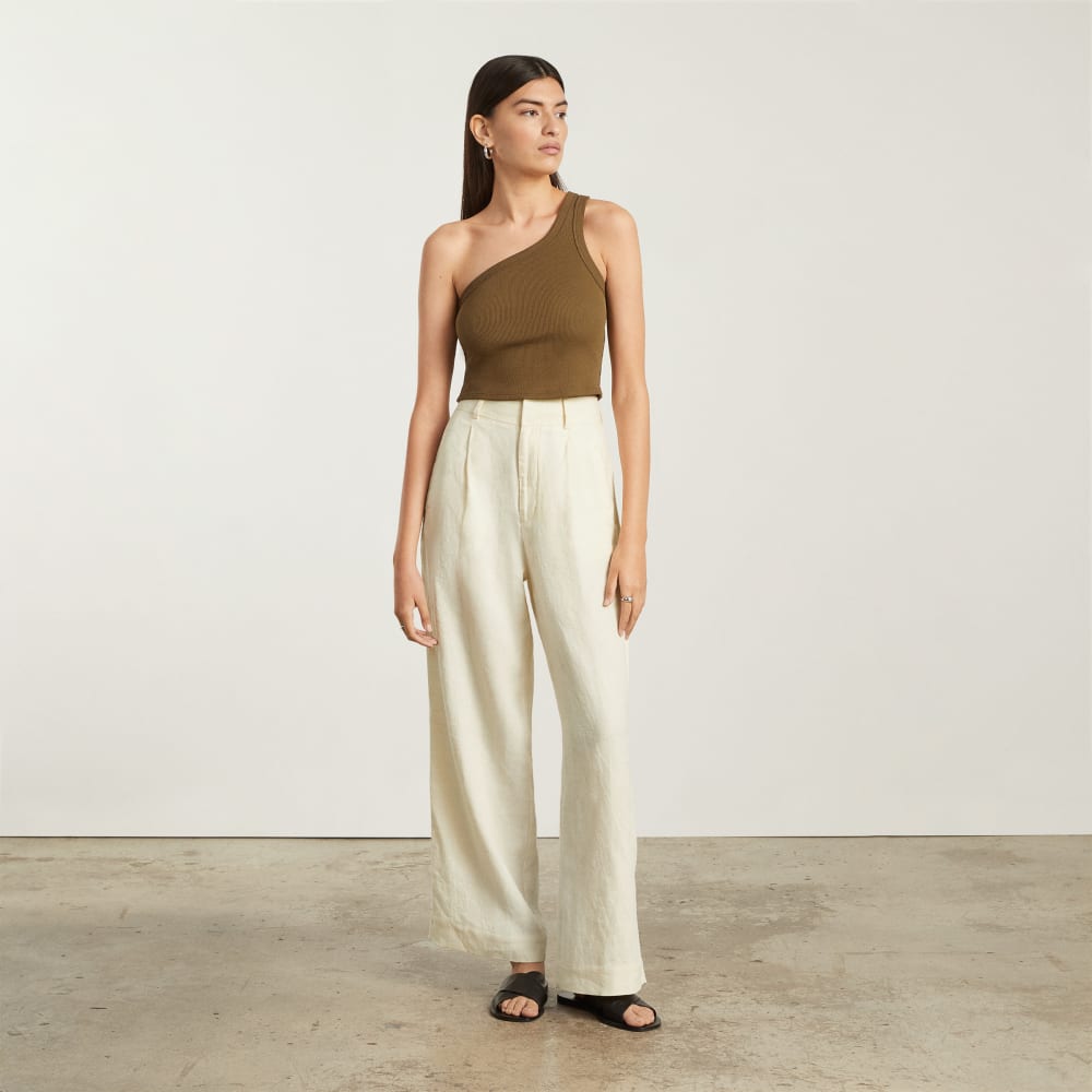 The Linen Way-High? Drape Pant | Canvas - Image 3
