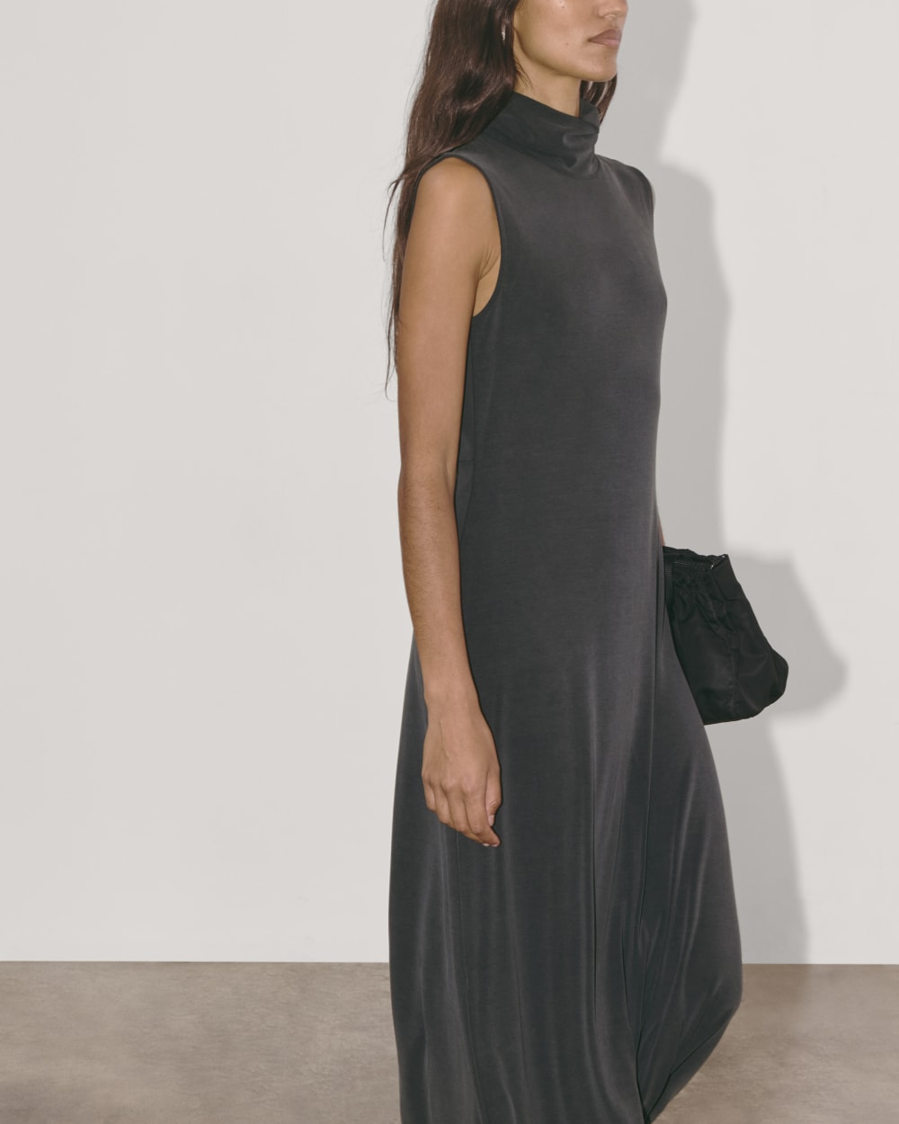 The Madison Dress in Butterknit | Black - Image 4